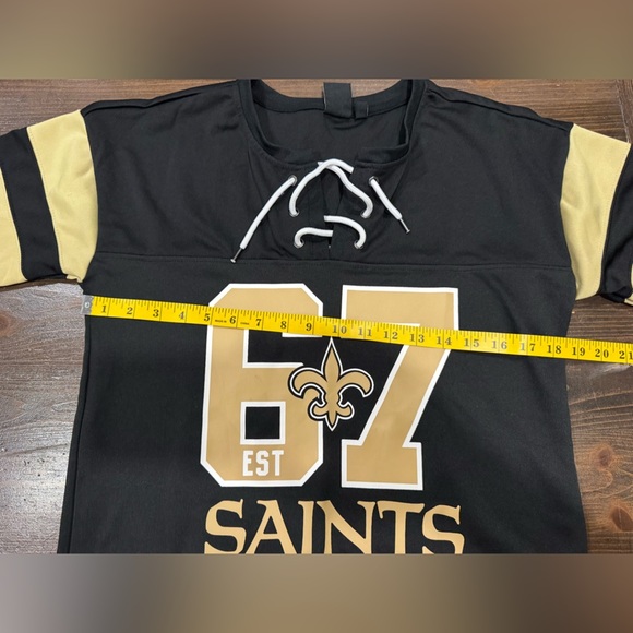 Women’s New Orleans Saints NFL Football Jersey - Picture 6 of 7